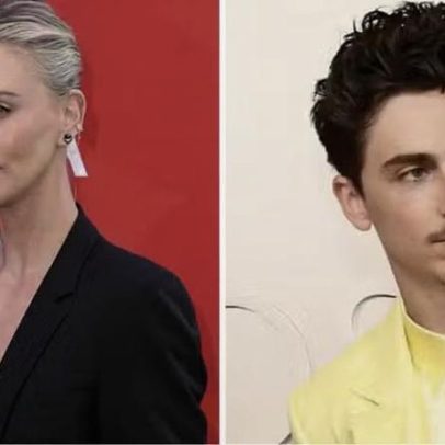 Charlize Theron critica Timothée Chalamet e prevê IA substituindo-o em 10 anos