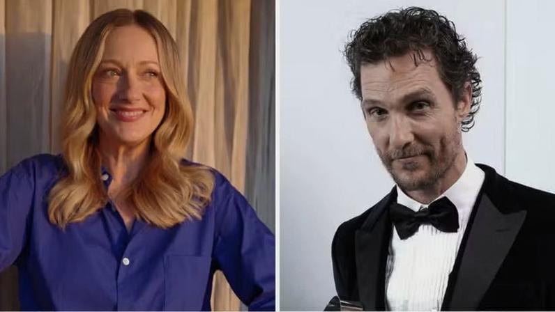Judy Greer e Matthew McConaughey — Foto: Reprodução