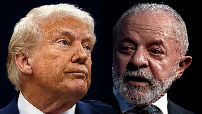 1 de 1 Trump Lula - Foto: Arte / Metrópoles