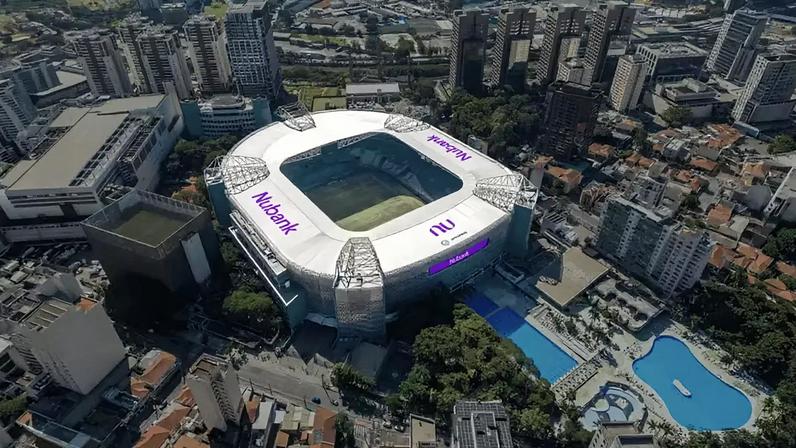 Nubank assume nome do estádio do Palmeiras