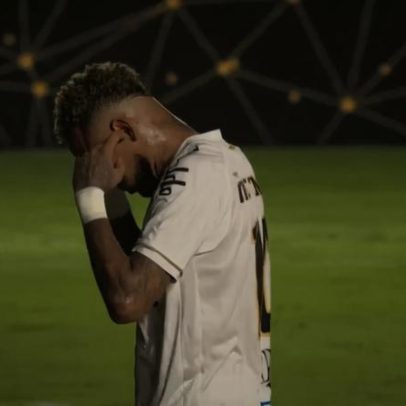 Gesto de Neymar após derrota do Santos gera polêmica