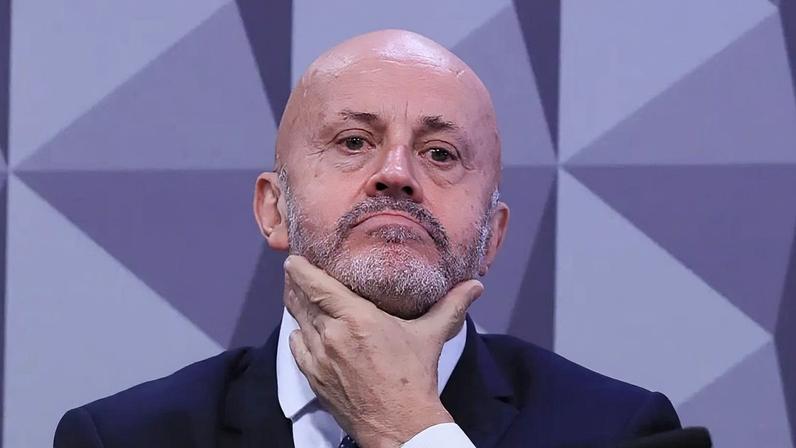 O empresário Antônio Carlos Camilo Antunes, conhecido como Careca do INSS, durante depoimento à CPI do INSS