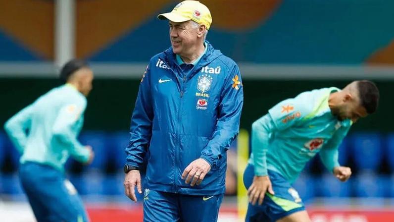 Carlo Ancelotti, técnico da Seleção Brasileira (Foto: Rafael Ribeiro/CBF)