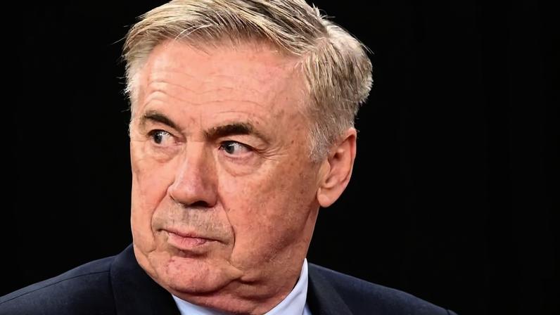 Carlo Ancelotti, técnico da seleção brasileira, no sorteio da Copa do Mundo de 2026