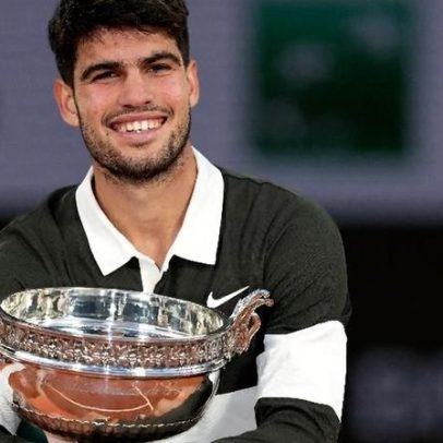 Carlos Alcaraz não disputará Roland Garros