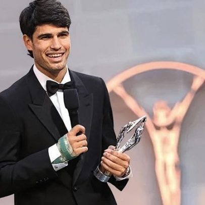 Alcaraz vence o Laureus Atleta do Ano, o Oscar do esporte