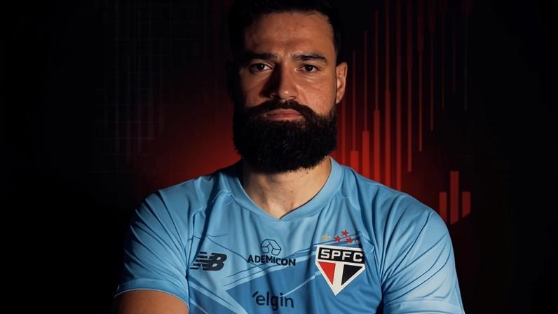 Carlos Coronel foi anunciado como reforço do São Paulo em janeiro