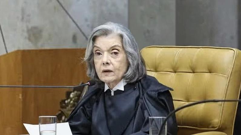 Ministra Cármen Lúcia em sessão no plenário do STF — Foto: Antonio Augusto/STF