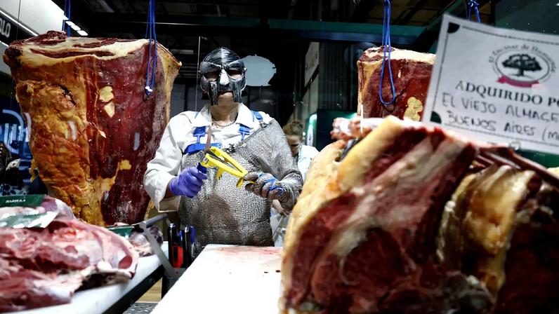 Argentinos estão entre os maiores consumidores de carne do mundo (Foto: EFE/ Rodrigo Jimenez)