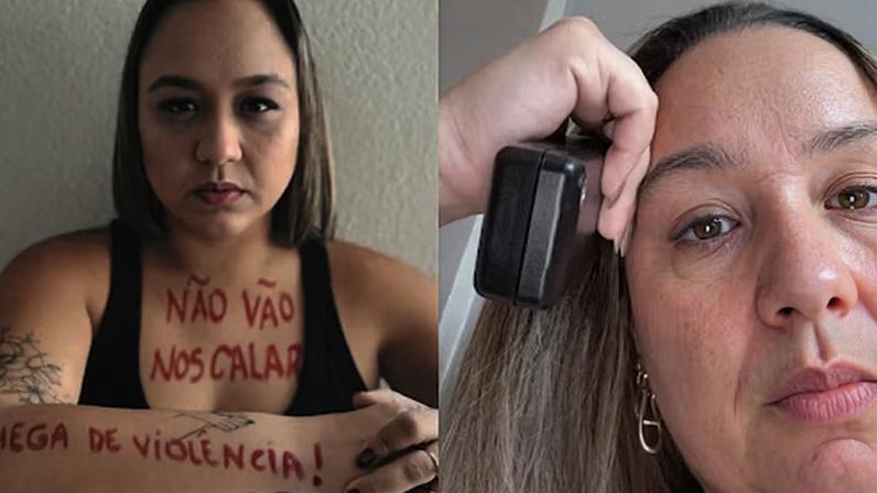 A advogada Carolina Câmara diz que a medida protetiva que possui desde 2025 nunca foi cumprida
