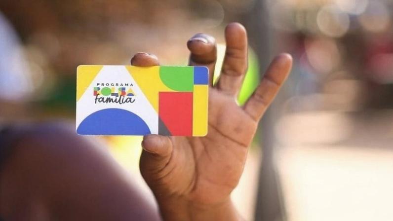 Cartão do programa Bolsa Família