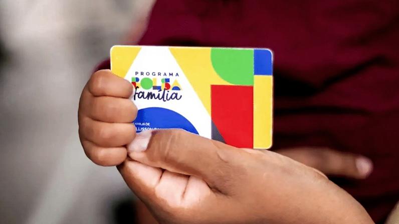 Cartão do programa Bolsa Família