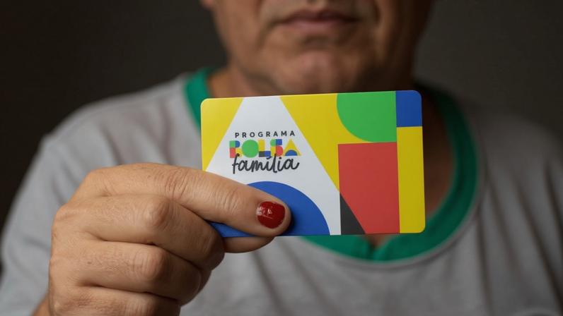 Cartão do programa Bolsa Família