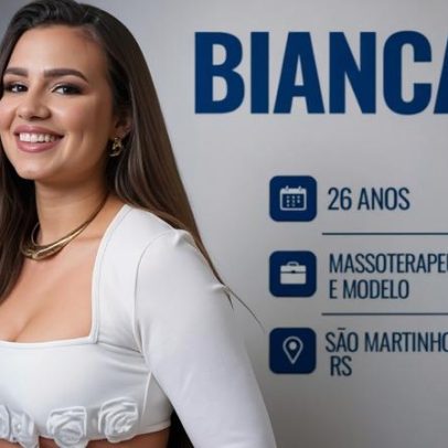 Bianca Becker é participante do reality Casa do Patrão, de Boninho