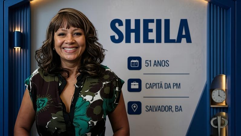 Sheila, participante da "Casa do Patrão"