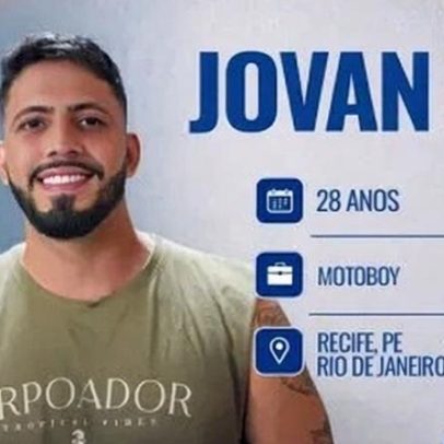 Conheça Jovan Nascimento, participante de Casa do Patrão