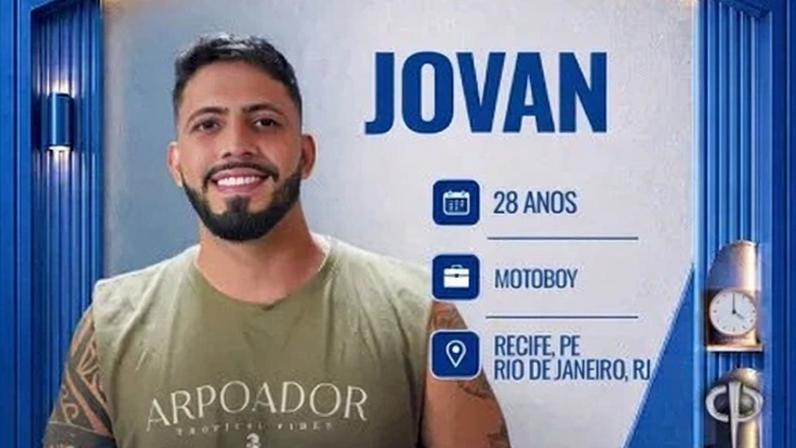Jovan, participante da "Casa do Patrão"