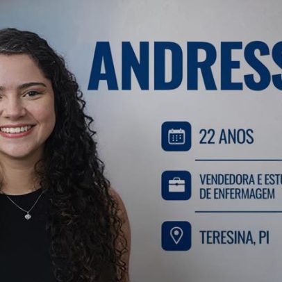 Andressa, participante de Casa do Patrão, é destaque no reality