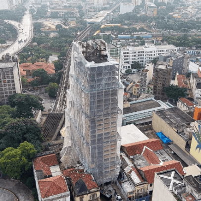 Prefeitura de SP inicia demolição do edifício Caveirão no Centro Histórico