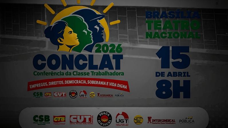 A concentração para a Marcha da Classe Trabalhadora começa às 8h, no estacionamento do Teatro Nacional, em Brasília