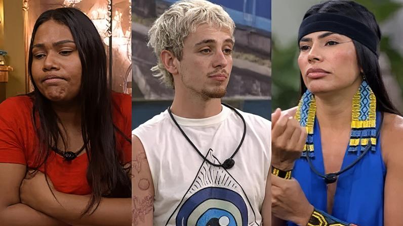 Chaiany, Juliano e Marciele estão no Paredão e disputam uma vaga no BBB 26