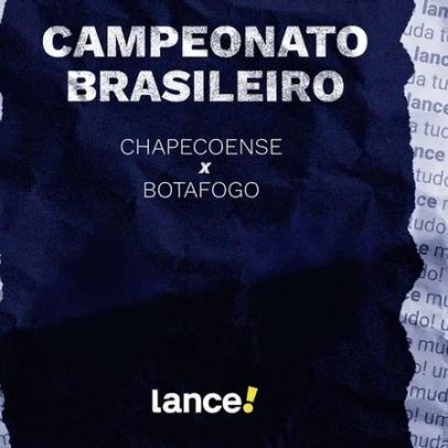 Chapecoense x Botafogo: onde assistir e prováveis escalações