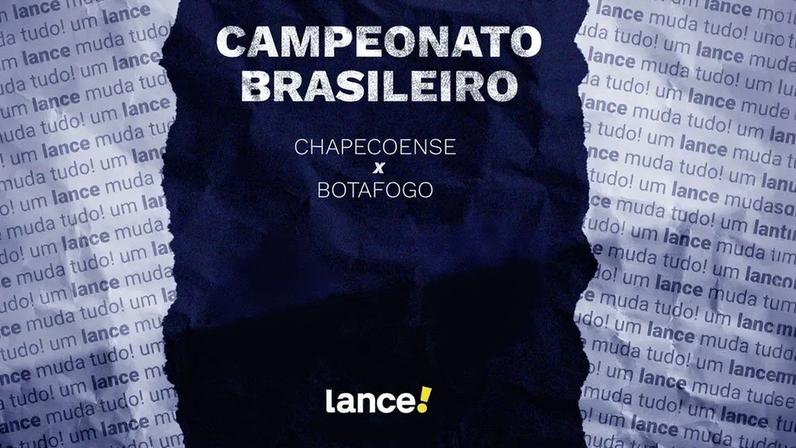 Chapecoense e Botafogo se enfrentam pelo Brasileirão (Foto: Arte/Lance!)