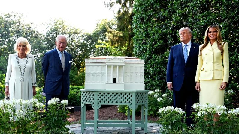 Charles e Trump