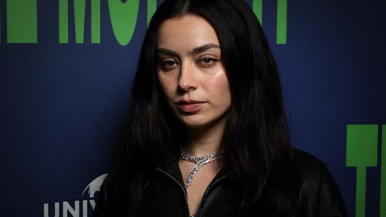 Charli XCX attends 'The Moment' UK Premiere at Picturehouse Central on February 17, 2026 in London, England.