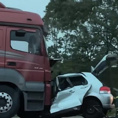Seis mortos, incluindo três crianças, em acidente na BR-251, MG