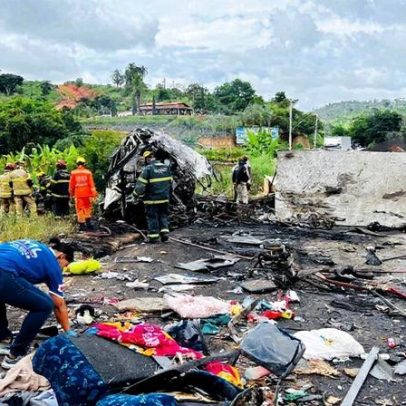 Caminhoneiro e empresário vão a júri por acidente com 39 mortes na BR-116