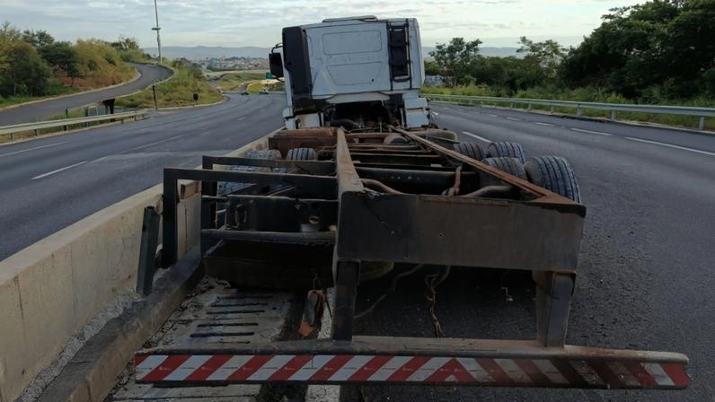 Acidente ocorreu na MGC-135, na altura do km 371