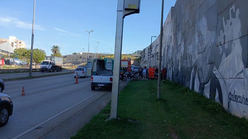Acidente ocorreu em frente à Arena MRV