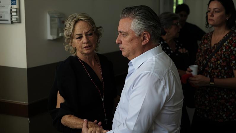 Prefeito cumprimentou parentes da vítima e lamentou os riscos de acidentes na BR-381