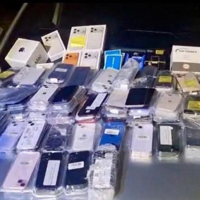 PF apreende mais de 200 celulares e canetas emagrecedoras na MGC-393