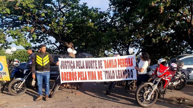Ítalo, de 16 anos, está internado no Hospital João XXIII desde a madrugada de domingo (12/4)