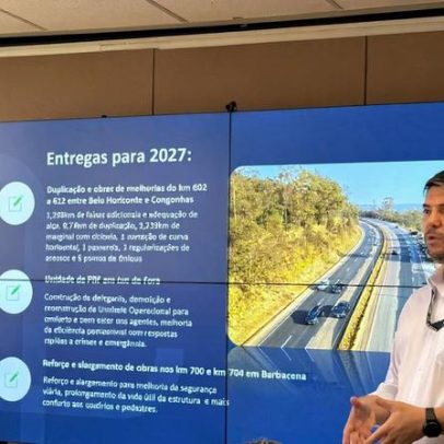 Duplicação da BR-040 em MG tem início no próximo mês