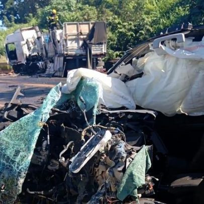 Homem morre em acidente entre carreta e caminhonete na BR-364, em Frutal