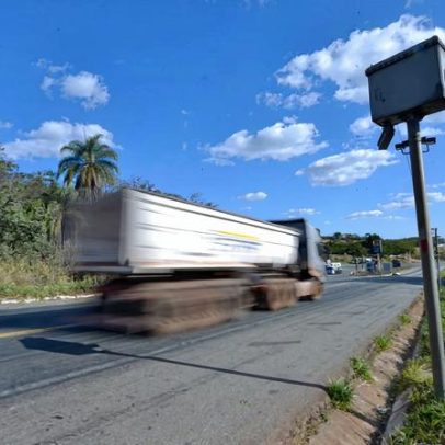 BR-040 terá oito novos radares em Minas Gerais nos próximos dias