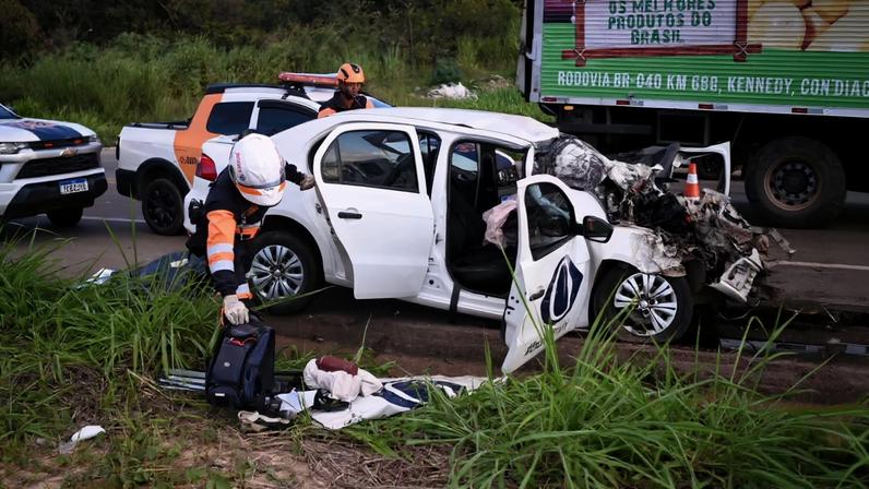 Acidente acontece no km 438 da BR-381