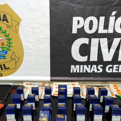 Polícia Civil apreende canetas emagrecedoras em operação em MG