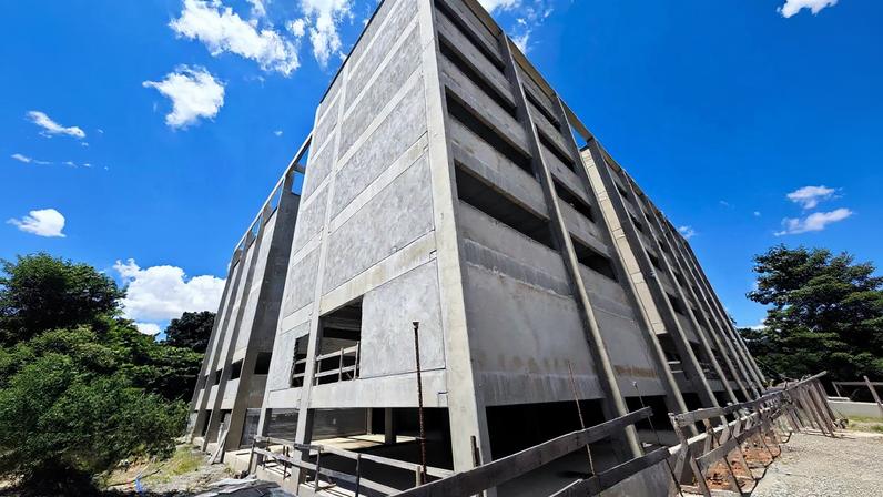 Prédio do Centro Nacional de Vacinas, em Belo Horizonte