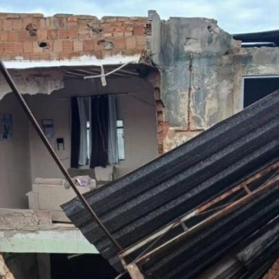Imóvel desaba em Juiz de Fora; 15 pessoas são resgatadas sem ferimentos