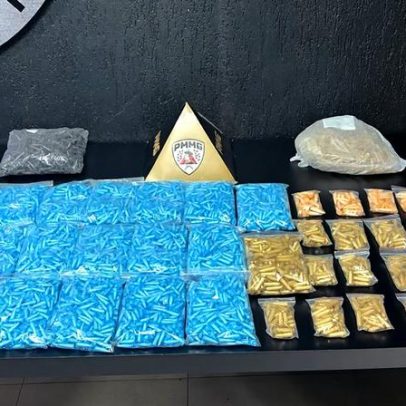 Indivíduo ligado ao CV é preso com 4 mil pinos de cocaína