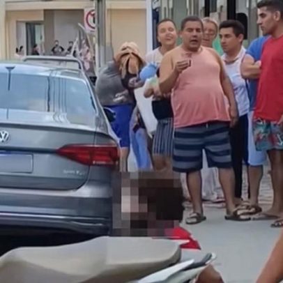 Dono de comércio é esfaqueado 14 vezes ao defender funcionária em MG