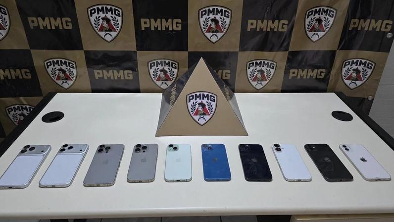 PM recupera iPhones furtados em show no Espírito Santo