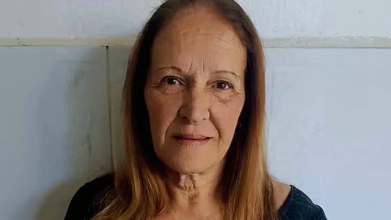 Solange Margotti desequilibrou e caiu da escada
