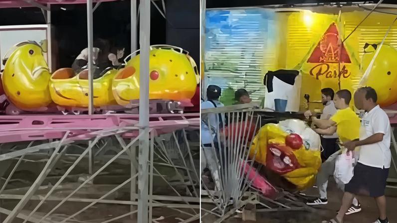 Acidente com minhocão deixou vítimas em Itabirito, região Central de Minas Gerais