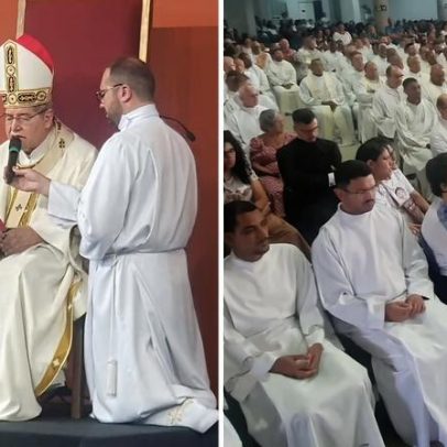 Fiéis participam da Missa da Unidade na Catedral Cristo Rei