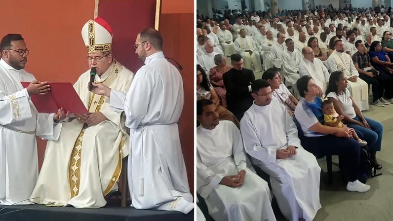 Fiéis participam da Missa da Unidade na Catedral Cristo Rei